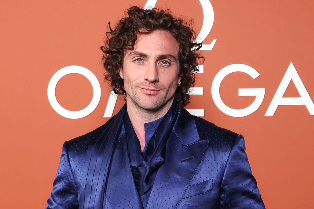 Aaron Taylor-Johnson in Tom Ford at the Omega Seamaster Planet Ocean Event in London: IN or OUT?