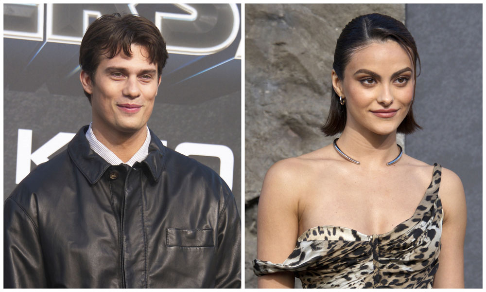 Camila Mendes and Nicholas Galitzine at the MASTERS OF THE UNIVERSE Berlin Premiere