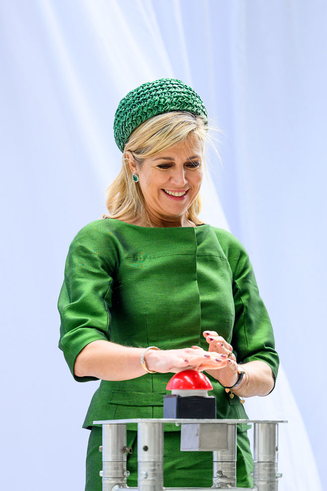 Queen Máxima of the Netherlands Opens the New Mammal Building of the AAP Foundation