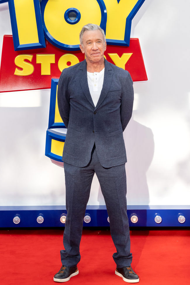 Tom Hanks, Tim Allen, Joan Cusack and Greta Lee at the TOY STORY 5 London Event