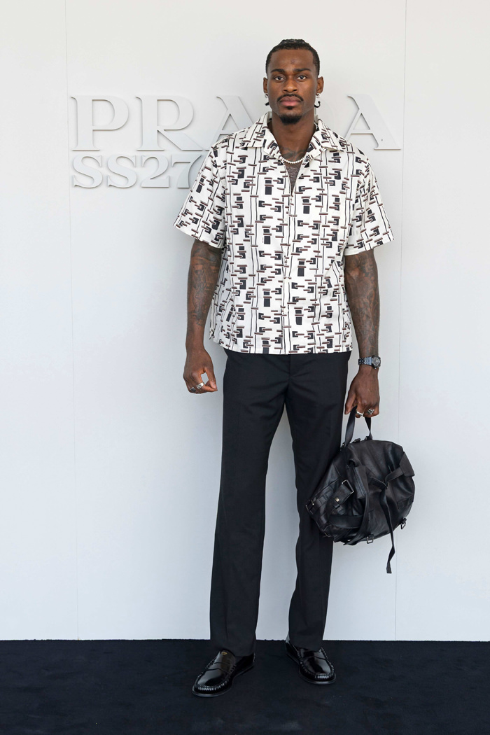 Red Carpet Rundown: Prada Spring 2027 Menswear Fashion Show Front Row