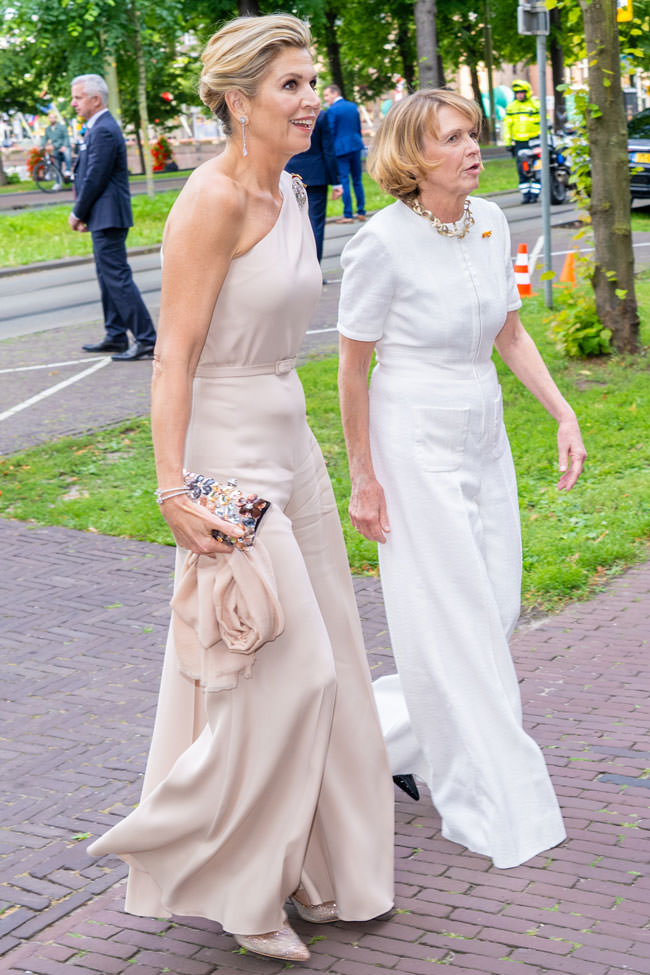Queen Máxima of the Netherlands Attends Reception at German Ambassador’s Residence in The Hague