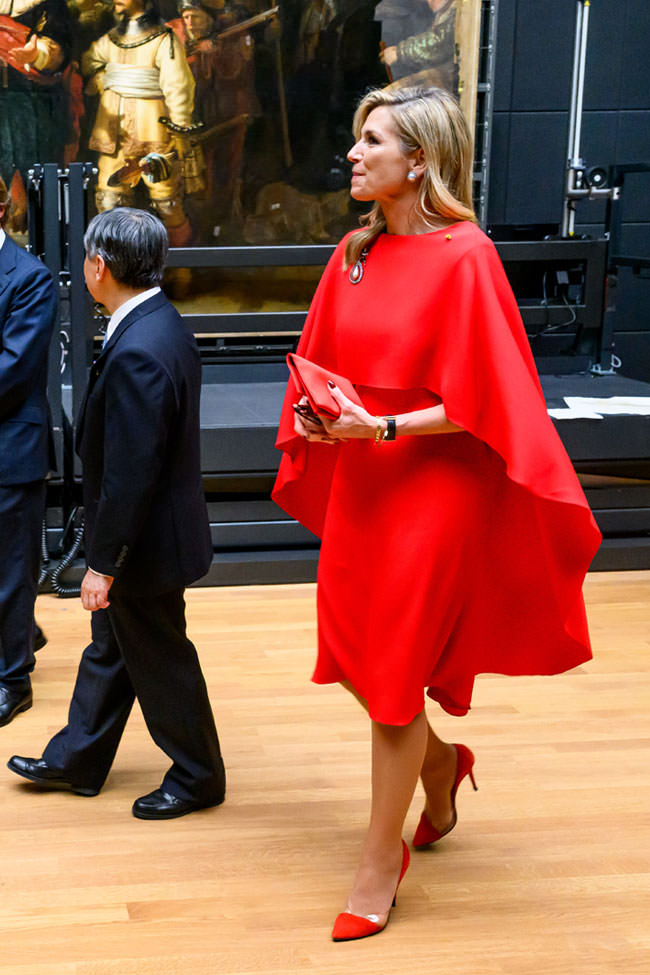 Style File: Queen Máxima of the Netherlands in Natan and Iris van Herpen