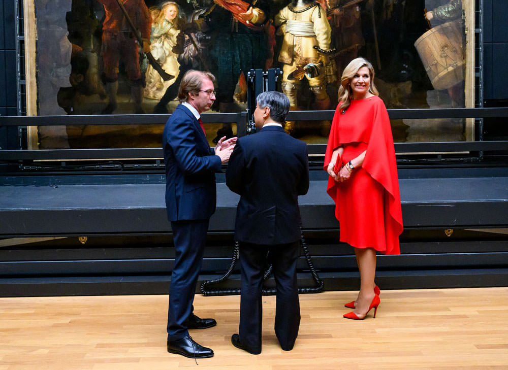 Style File: Queen Máxima of the Netherlands in Natan and Iris van Herpen