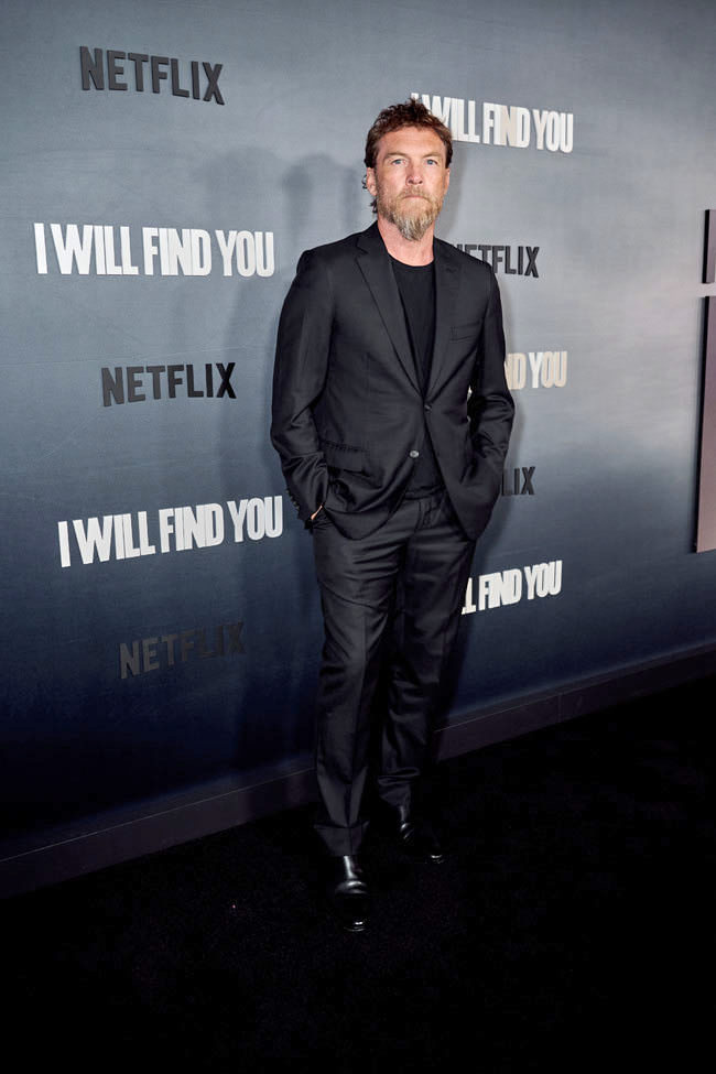Sam Worthington, Britt Lower and Logan Browning at the I WILL FIND YOU New York Premiere