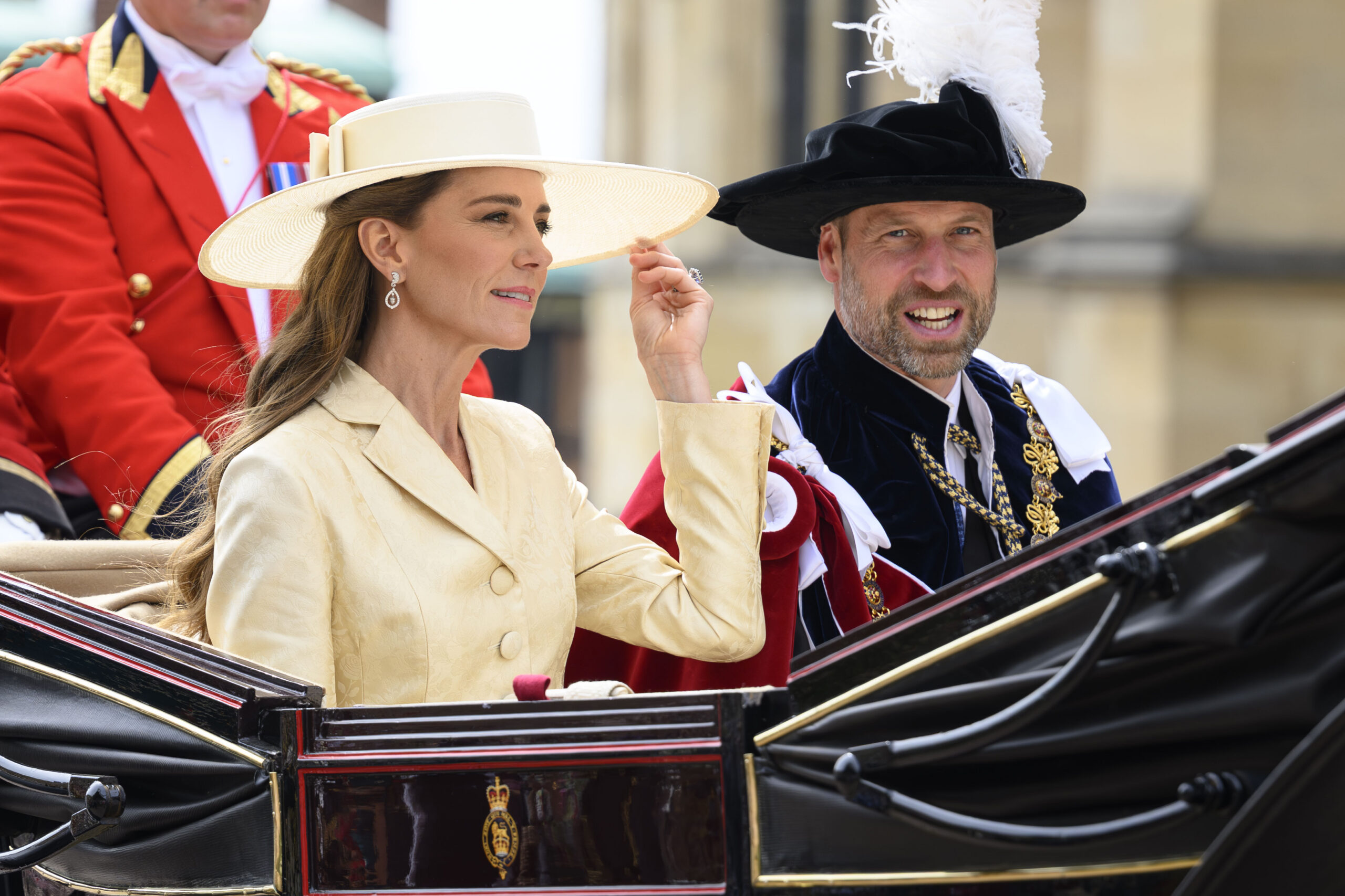 Catherine Princess of Wales at the Royal Order of the Garter Service